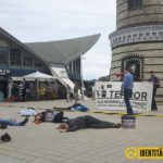 Protest in Rostock.