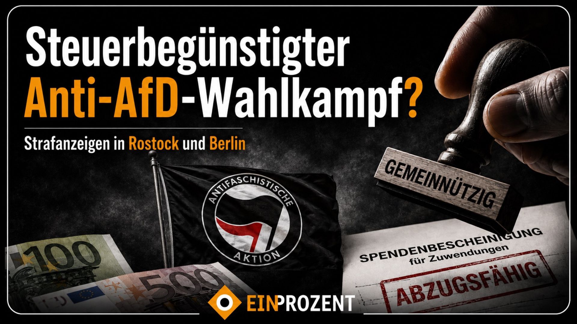 Steuerbetrug: Anzeigen gegen linke Organisationen